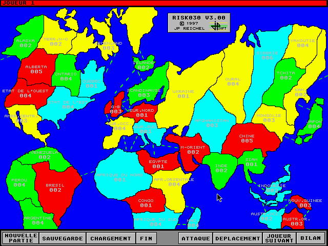 Risk 030 [Falcon030] [TT030] atari screenshot